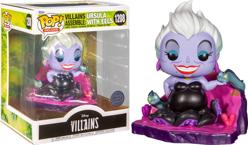 Funko Pop! Deluxe: Disney Villains Assembly: Ursula with Eels (Assembly) (Special Edition)