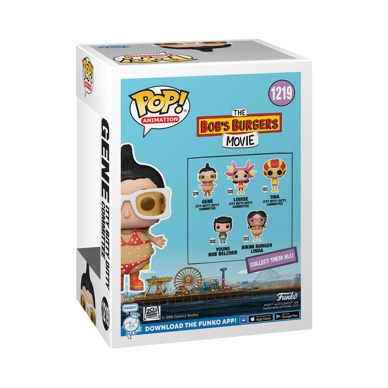 Funko POP! Animation: Bobs Burgers - Band Gene Belcher - Bob's Burgers - Collectable Vinyl Figure - Gift Idea - Official Merchandise - Toys for Kids & Adults - TV Fans - Model Figure for Collectors