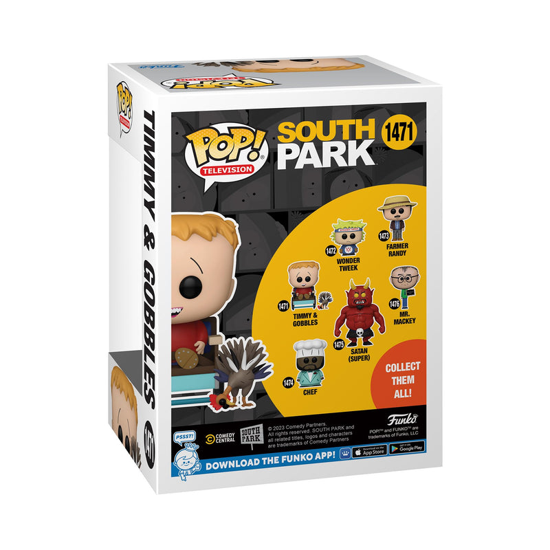 Funko Pop! & Buddy: South Park - Timmy Burch & Gobbles - Collectable Vinyl Figure - Gift Idea - Official Merchandise - Toys for Kids & Adults - Cartoons Fans - Model Figure for Collectors and Display