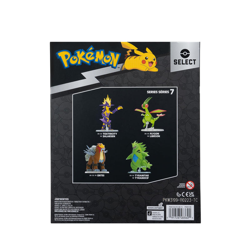 Pokémon Select Toxtricity (Amped) - 6-Inch Super-Articulated Figure with Over 15 Points of Articulation Select Series