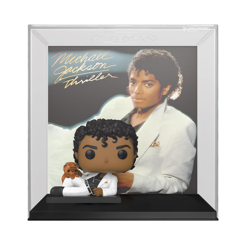 Funko Pop! Albums: Michael Jackson - MJ - Thriller - Music - Collectable Vinyl Figure - Gift Idea - Official Merchandise - Toys for Kids & Adults - Music Fans - Model Figure for Collectors