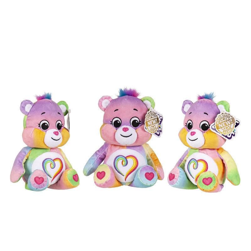 Care Bears | Togetherness Bear 22cm Bean Plush | Collectable Cute Plush Toy, Cuddly Toys for Children, Soft Toys for Girls and Boys, Cute Teddies Suitable for Girls and Boys Ages 4+ | Basic Fun 22175