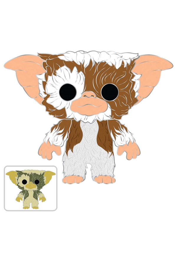 Loungefly POP! Large Enamel Pin HORROR: GIZMO CHASE GROUP - Gizmo - Gremlins Enamel Pins - Cute Collectable Novelty Brooch - for Backpacks & Bags - Gift Idea - Official Merchandise