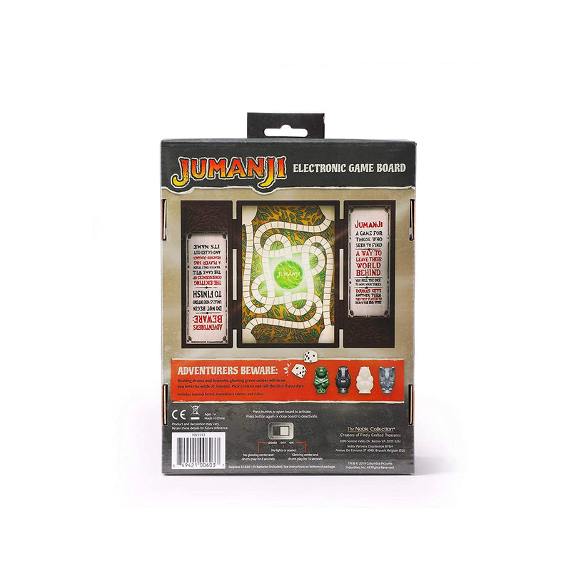 The Noble Collection Jumanji Mini Electronic Replica Board - Mini Replica Of The Iconic Jumanjic Board - Officially Licensed Jumanji Film Set Movie Gifts