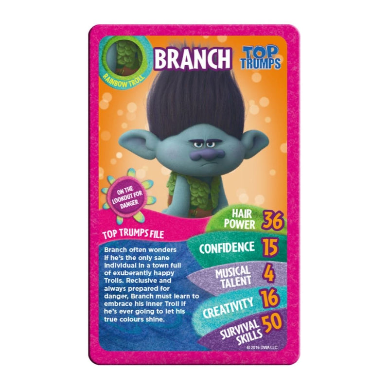 Trolls Top Trumps Card Game