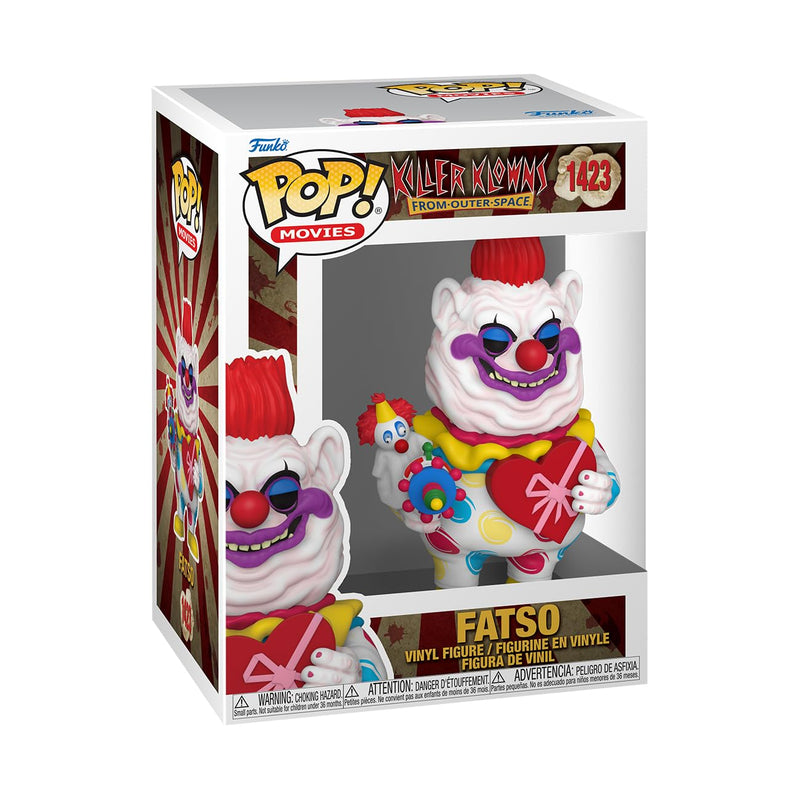 Funko POP! Movies: KKOS - Fatso - Killer Klowns from Outer Space - Collectable Vinyl Figure - Gift Idea - Official Merchandise - Toys for Kids & Adults - Movies Fans - Model Figure for Collectors