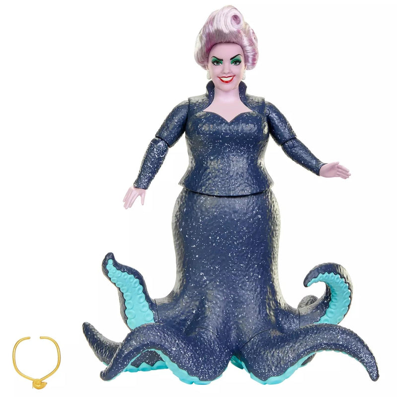 Mattel Disney The Little Mermaid, Ursula Fashion Doll and Accessory, Toys Inspired by Disney’s The Little Mermaid, HLX12