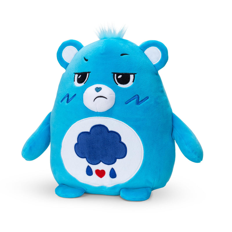 Care Bears , Grumpy Bear 25cm Squishes , Collectable Cute Plush Toy, Cuddly Toys for Children, Soft Toys for Girls and Boys, Cute Teddies Suitable for Girls and Boys Ages 4+ , Basic Fun 22724