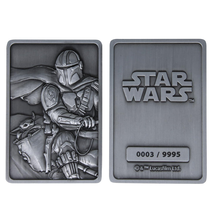 Fanattik Star Wars - Limited Edition The Mandalorian Precious Cargo Metal Collectible