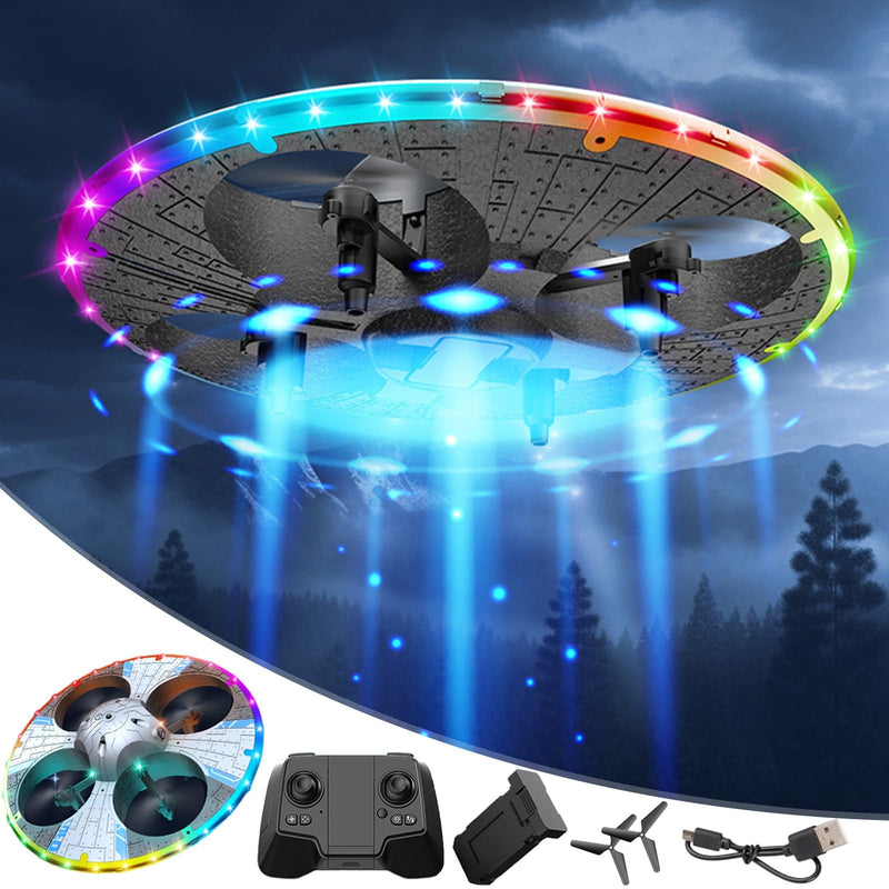 Generic Clearance Mini Drone for Kids, Drone with Lights UFO Toys, Foldable RC Drone Quadcopter Route Fly Altitude Hold, Headless Mode, Boys Girls Holiday Birthday Gifts Online Shopping