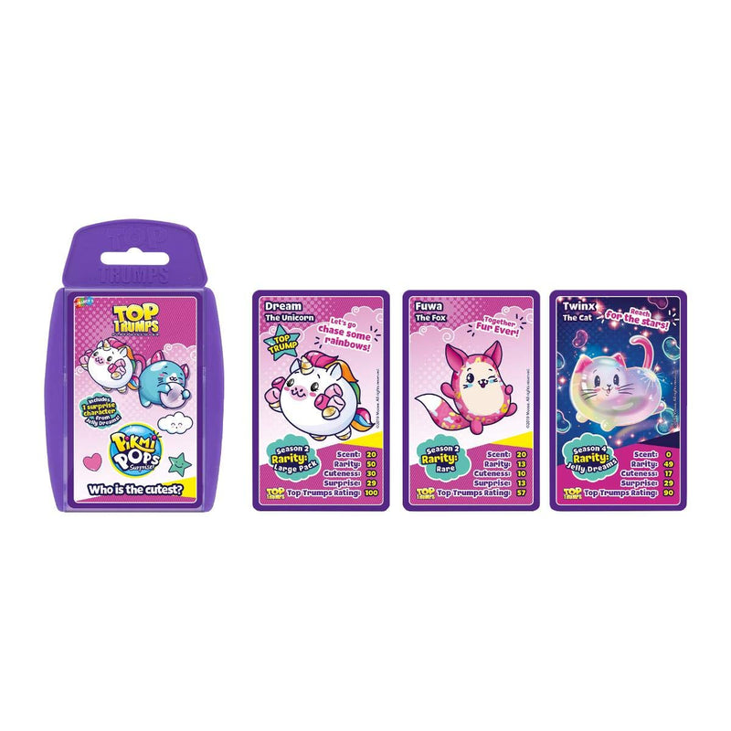 Pikmi Pops Top Trumps Card Game