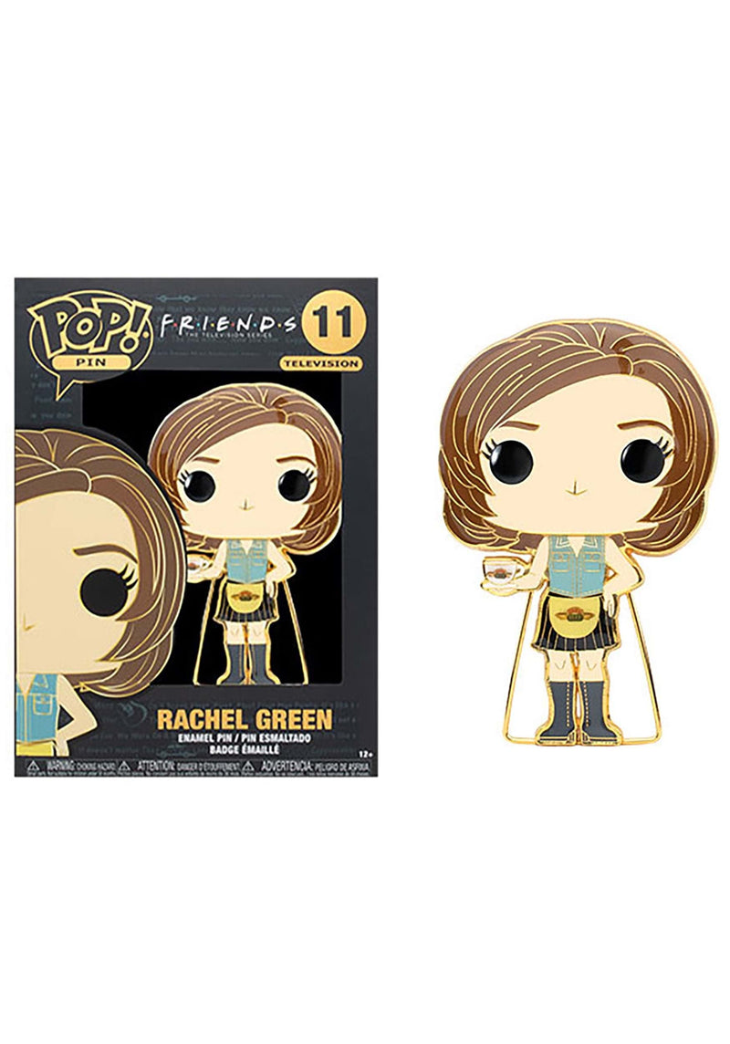 Loungefly Funko POP! Enamel Pins: Friends - Rachel Green - Cute Collectable Novelty Brooch - for Backpacks & Bags - Gift Idea - Official Merchandise - TV Fans