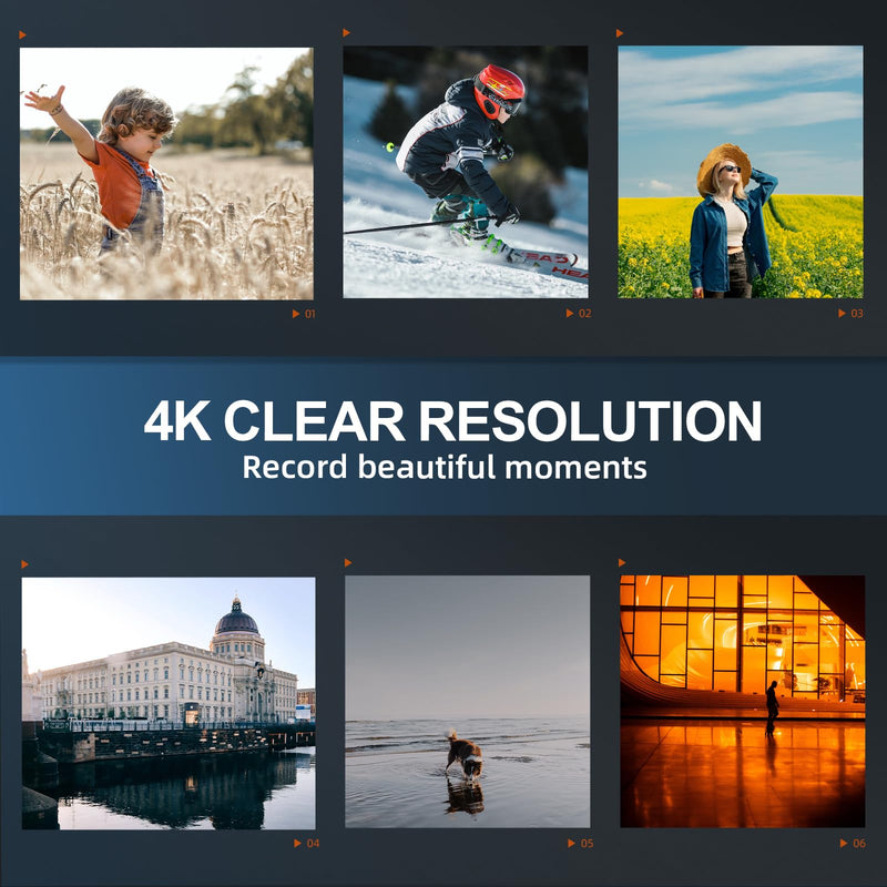 NBD 4K Digital Cameras for Photography - 48MP/60FPS Video Camera for Vlogging, WiFi & App Control, YouTube Vlogging Camera with 32GB TF Card. Wide-Angle & Macro Lens Included (Black)