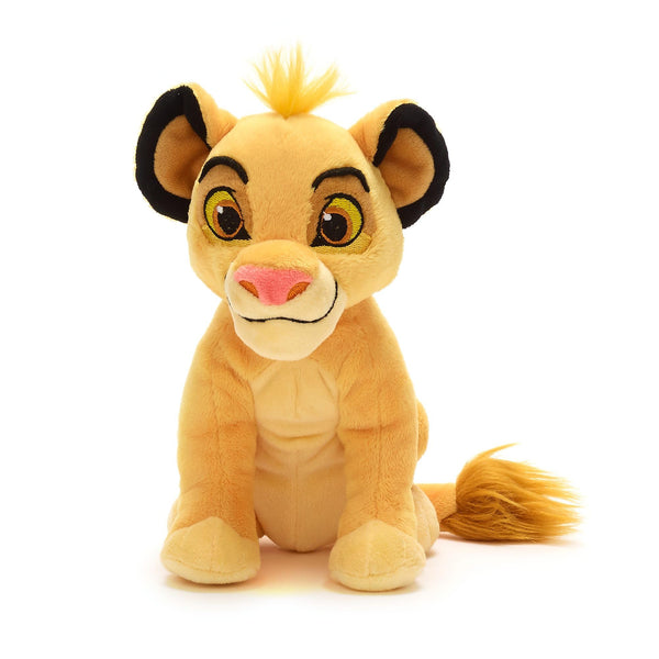 Disney Store Official Simba Mini Bean Bag, The Lion King, 18cm/7”, Kids Cuddly Toy Plush Character Figure, Suitable for Ages 0+