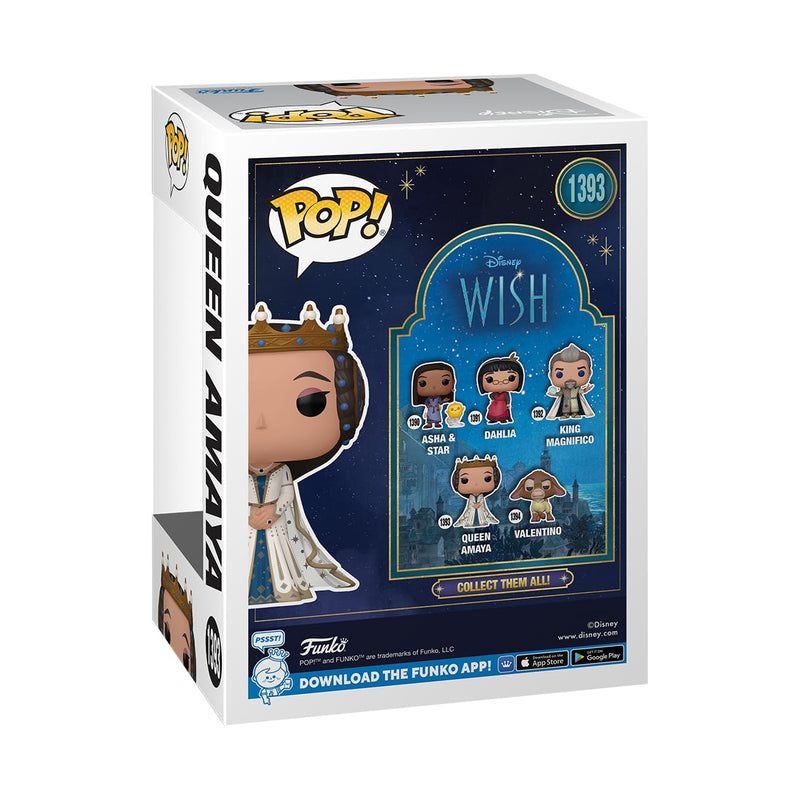 Funko POP! Vinyl: Disney Wish - Queen Amaya - Collectable Vinyl Figure - Gift Idea - Official Merchandise - Toys for Kids & Adults - Ad Icons Fans - Model Figure for Collectors and Display