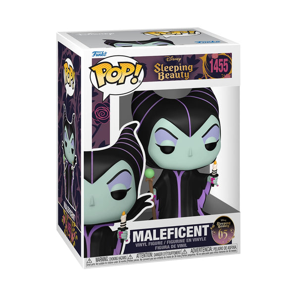 Funko POP! Disney: Sleeping Beauty 65th Anniversary - Maleficent With Candle - Collectable Vinyl Figure - Gift Idea - Official Merchandise - Toys for Kids & Adults - Movies Fans