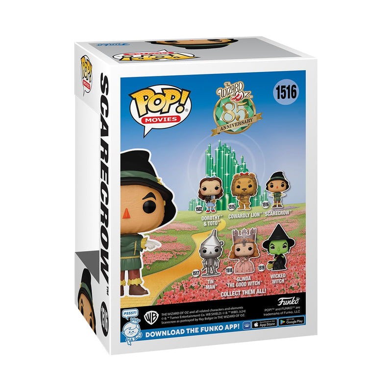 Funko POP! Movies: the Wizard Of Oz - the Scarecrow - Collectable Vinyl Figure - Gift Idea - Official Merchandise - Toys for Kids & Adults - Movies Fans - Model Figure for Collectors and Display