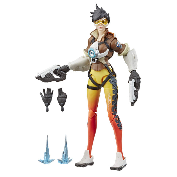 OVERWATCH Ultimates Series Tracer 6-Inch-Scale Collectible Action Figure with Accessories - Blizzard Video Game Character,Nylon/a