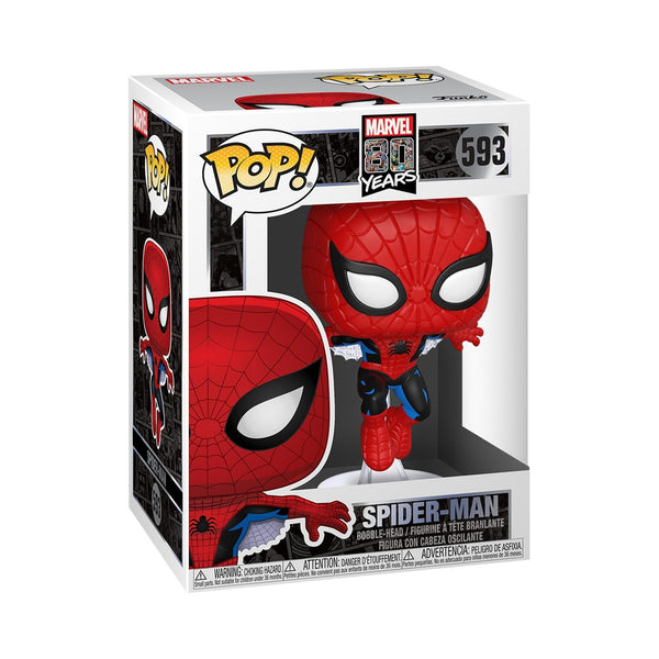 Funko Pop! Marvel: 80th - First Appearance Spider-Man - Marvel Comics - Collectable Vinyl Figure - Gift Idea - Official Merchandise - Toys for Kids & Adults - Comic Books Fans