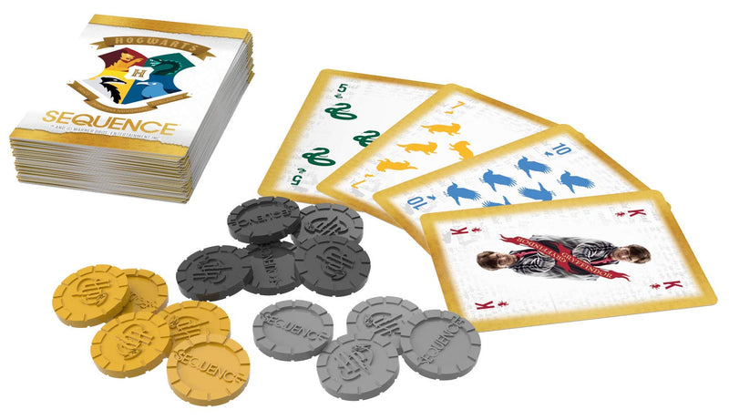 Sequence Harry Potter Edition | Goliath Games | Family Game | Strategy Game | For ages 7+ | For 2-12 players