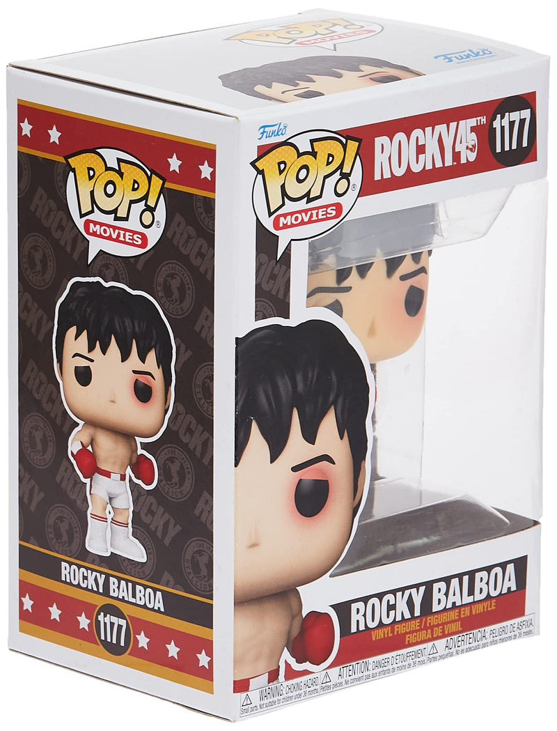 Funko Pop! Movies: Rocky 45th - Rocky Balboa - Amazon Exclusive - Collectable Vinyl Figure - Gift Idea - Official Merchandise - Toys for Kids & Adults - Movies Fans - Model Figure for Collectors
