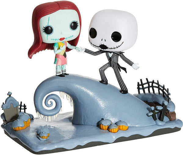 Funko Pop! Vinyl: Movie Moments: Disney: NBX: Jack Skellington and Sally on the Hill - Disney: the Nightmare Before Christmas - Collectable Vinyl Figure - Gift Idea - Official Merchandise