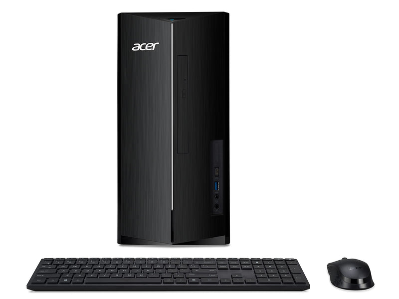 Acer Aspire TC-1760 Desktop PC - (Intel Core i5-12400, 8GB, 2TB HDD, Wireless Keyboard and Mouse, Windows 11, Black)