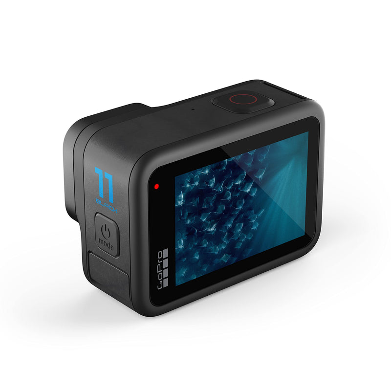 GoPro HERO11 Black - Waterproof Action Camera With 5.3K60 Ultra HD Video, 27MP Photos, 1/1.9" Image Sensor, Live Streaming, Webcam, Stabilization