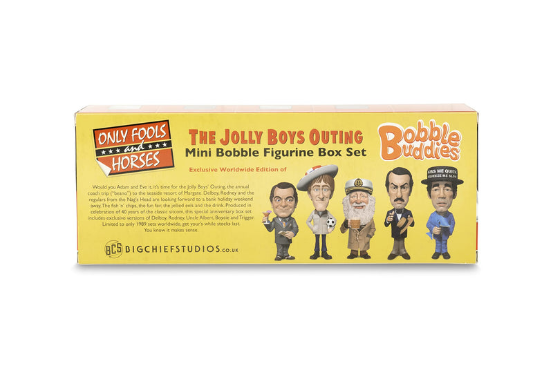 Sporting Profiles Only Fools and Horses The Jolly Boys Outing Limited Edition Bobble Head Bobblehead Set in Coach Box