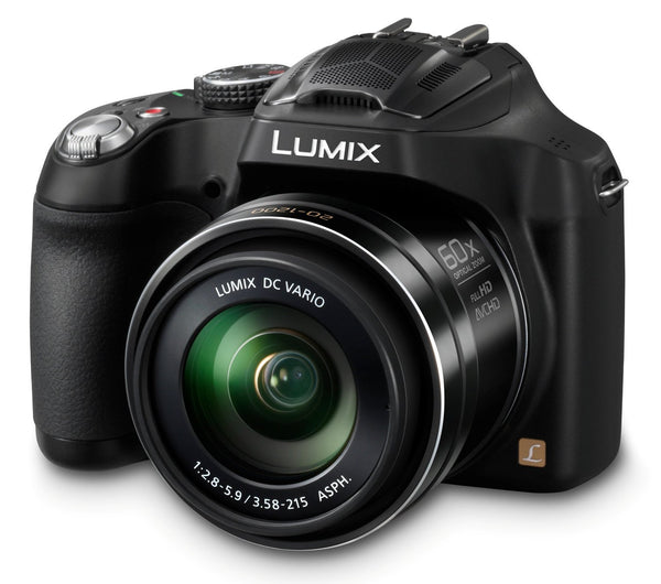 Panasonic DMC-FZ72 Camera Black 16.1MP 60xZoom 3.0LCD FHD 20mm Lumix DC Vario