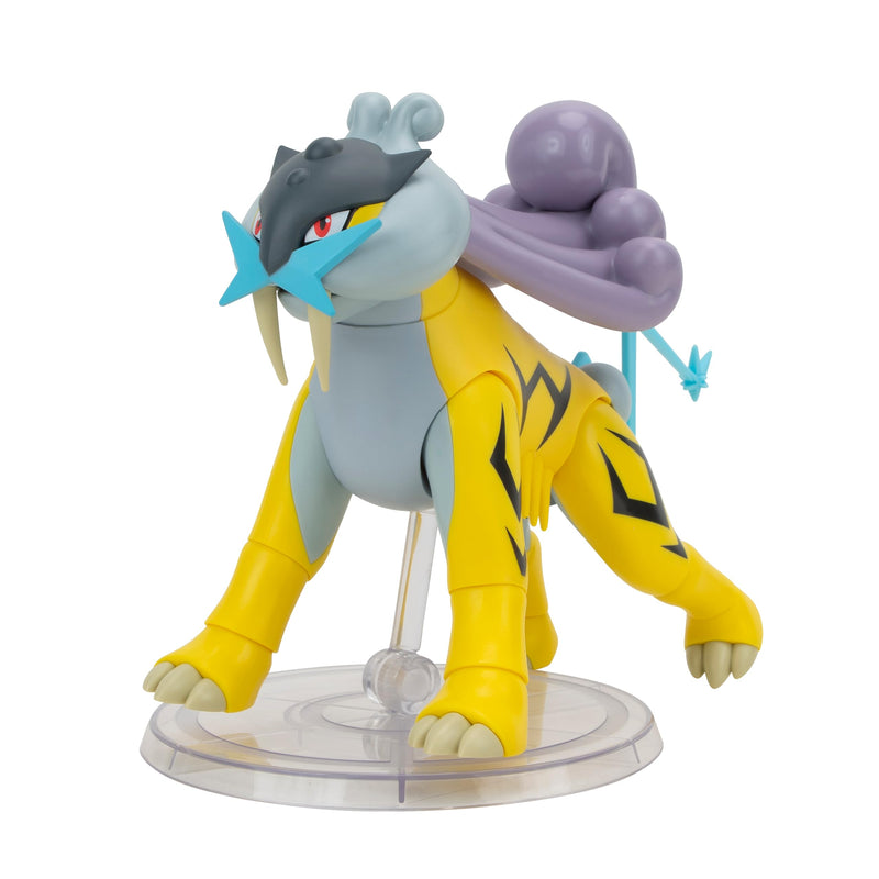 Pokémon Select Raikou Super-Articulated 6-inch - Authentic Details Select Series