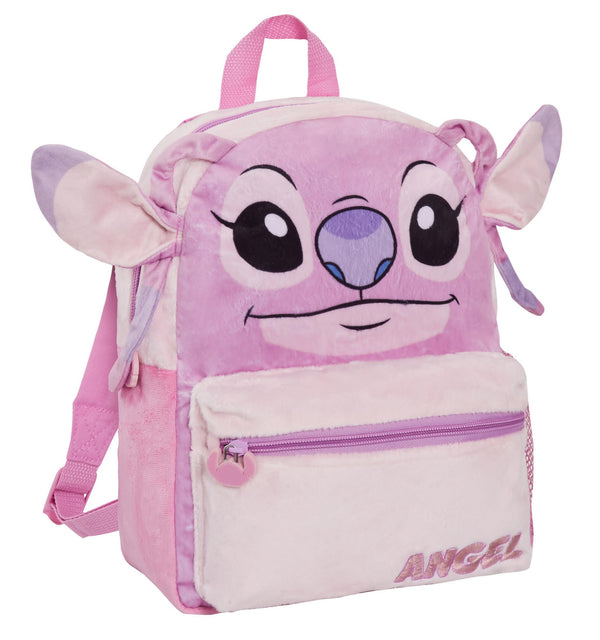 Disney Lilo and Stitch Angel Backpack For Girls Plush 3D School Rucksack Lunch Book Bag