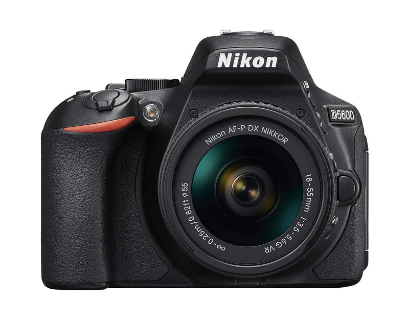 Nikon D5600 + AF-P 18-55 VR DSLR Camera - Black (Renewed)