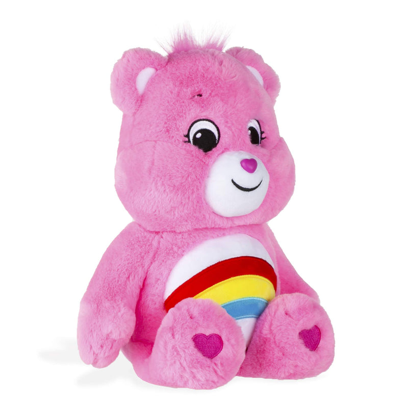 Care Bears 22061 14 Inch Medium Plush Cheer Bear, Collectable Cute Plush Toy & 22062 Plush Grumpy Bear, Collectable Cute Plush Toy,Cute Teddies