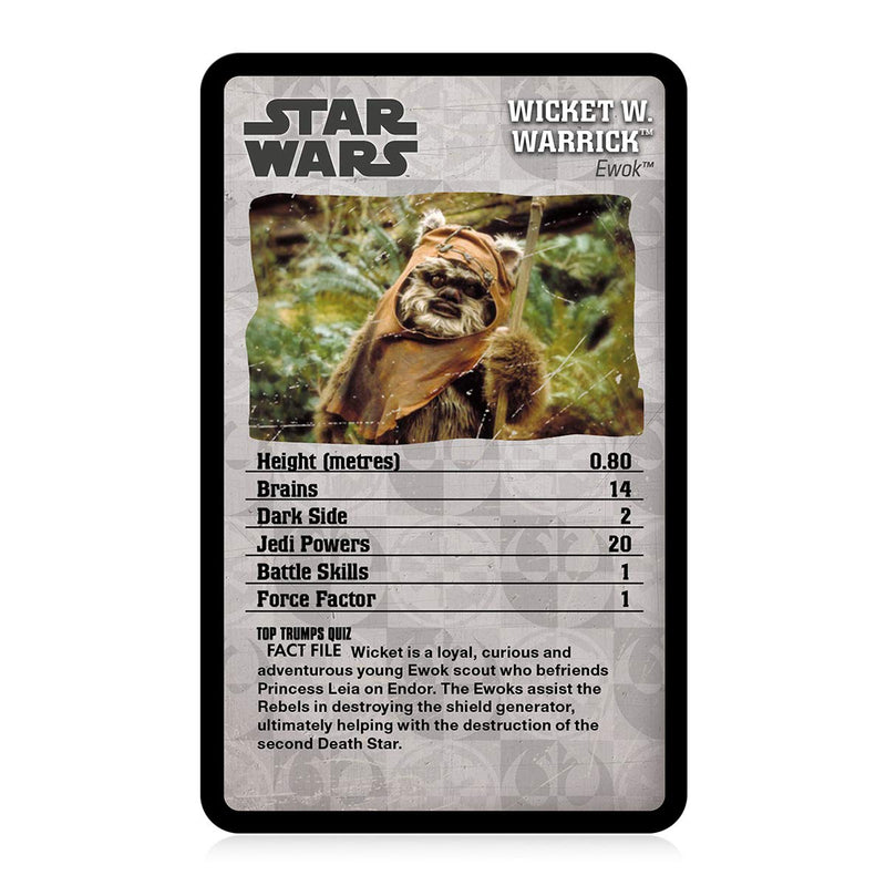 Top Trumps Star Wars Episodes 4-6 Specials Card Game, Play with Luke Skywalker, Darth Vader, Emperor Palpatine and Obi-Wan Kenobi, Educational for 2 plus players makes a great gift for ages 6 plus