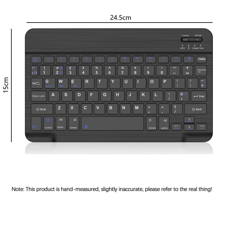Wireless Keyboard and Mouse set-Ultra-slim wireless keyboard and mouse set, portable rechargeable Tablet Keyboards，wireless mouse and keyboard set for iOS, Android tablets, Windows multiple devices