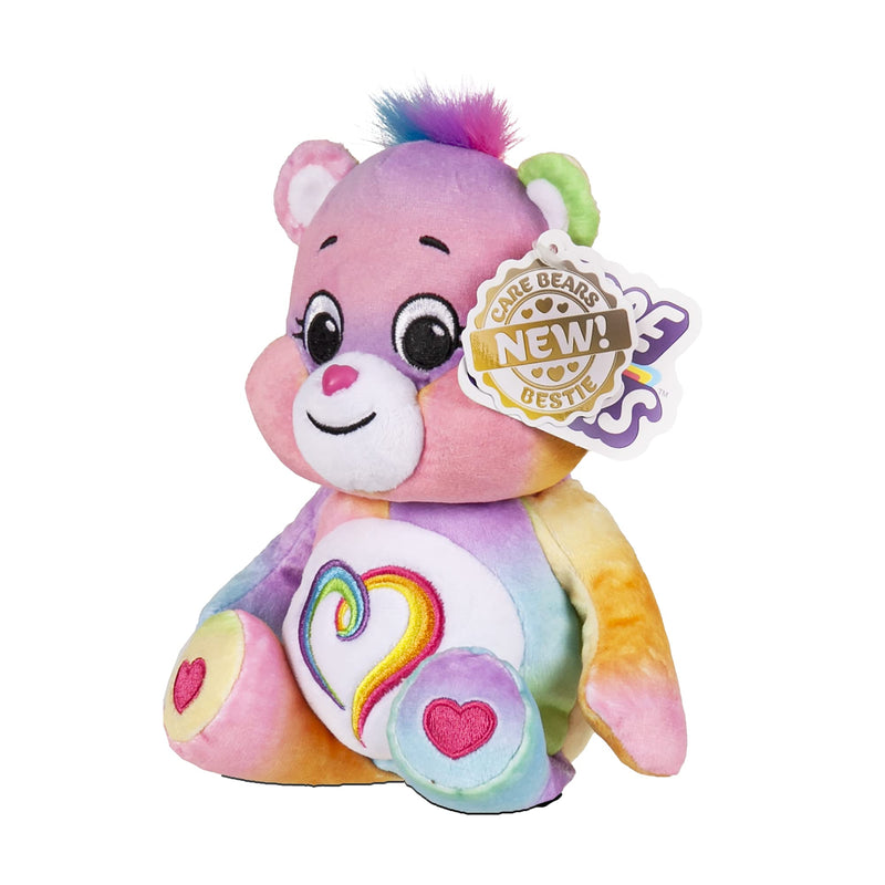 Care Bears | Togetherness Bear 22cm Bean Plush | Collectable Cute Plush Toy, Cuddly Toys for Children, Soft Toys for Girls and Boys, Cute Teddies Suitable for Girls and Boys Ages 4+ | Basic Fun 22175