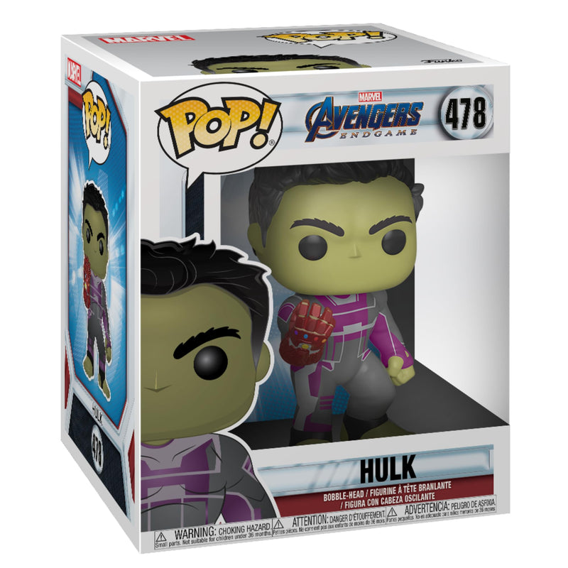 Funko POP! Vinyl: Marvel Avengers Endgame-Hulk-6" - Collectable Vinyl Figure - Gift Idea - Official Merchandise - Toys for Kids & Adults - Movies Fans - Model Figure for Collectors and Display