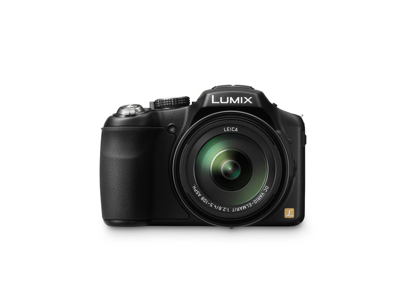 Panasonic Lumix FZ200 Bridge Camera - Black (12MP, 24x Optical Zoom) 3.0 inch LCD (Renewed)