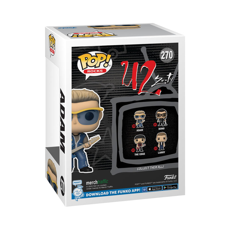 Funko POP! Rocks: U2 - ZooTV - Adam Clayton - Collectable Vinyl Figure - Gift Idea - Official Merchandise - Toys for Kids & Adults - Music Fans - Model Figure for Collectors and Display