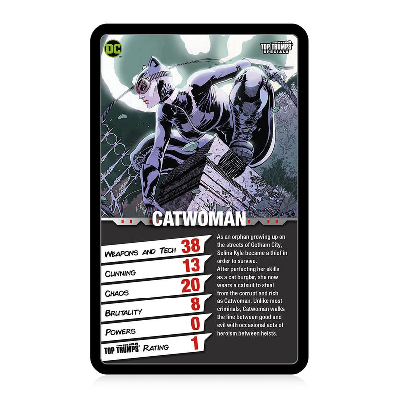 Top Trumps DC Comics Supervillains Special Card Game, play with Gotham’s iconic baddies from The Joker, Darkseid, Brainiac to Killer Frost and Harley Quinn, gift and toy for boys and girls aged 6+