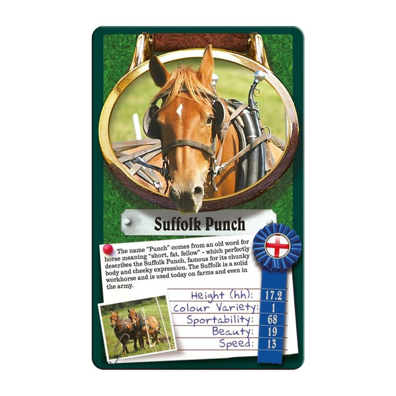 Horses & Ponies Top Trumps Card Game for 3 years +