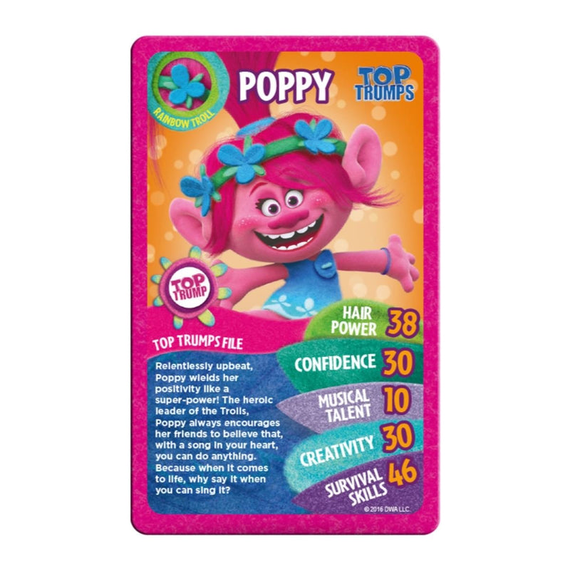 Trolls Top Trumps Card Game