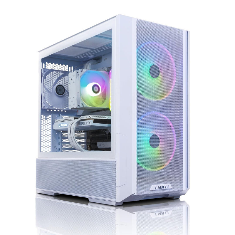 ADMI Gaming PC: AMD Ryzen 7600X CPU | NVIDIA GeForce RTX 4070 Super | 32GB 5600MHz DDR5 | 600mbps WiFi | 1TB NVME SSD | Lancool 216 White Case | Windows 11