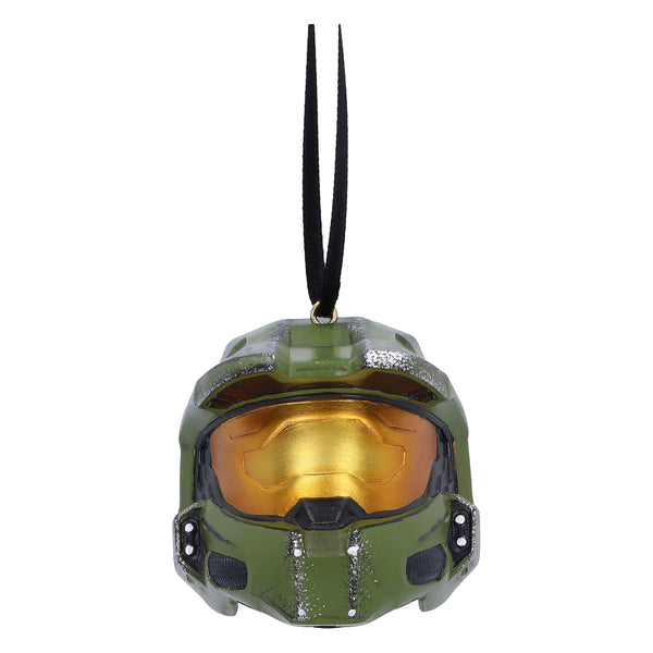 Nemesis Now Halo Master Chief Helmet Hanging Ornament 7.5cm, Resin, Officially Licensed Halo Merchandise, Master Chief Helmet Hanging Ornament, Cast in the Finest Resin, Hand-Painted