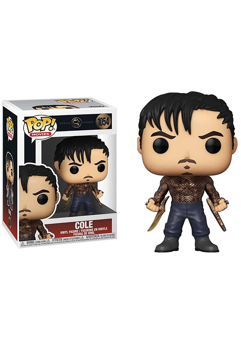 Funko POP! Mortal Kombat - Cole - Collectable Vinyl Figure For Display - Gift Idea - Official Merchandise - Toys For Kids & Adults - Games Fans - Model Figure For Collectors