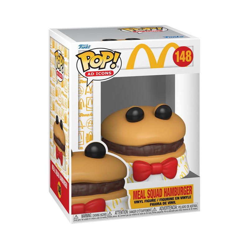 Funko POP! Ad Icons: McDonalds - Hamburger - McDonald's - Collectable Vinyl Figure - Gift Idea - Official Merchandise - Toys for Kids & Adults - Ad Icons Fans - Model Figure for Collectors