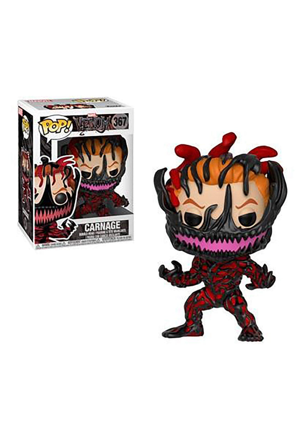 Funko POP! Bobble: Marvel: Marvel Venom: Carnage/Cletus Kasady - Collectable Vinyl Figure - Gift Idea - Official Merchandise - Toys for Kids & Adults - Comic Books Fans - Model Figure for Collectors