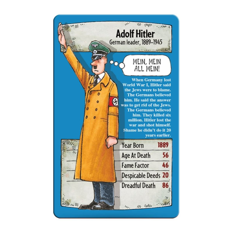 Horrible Histories Top Trumps Card Game