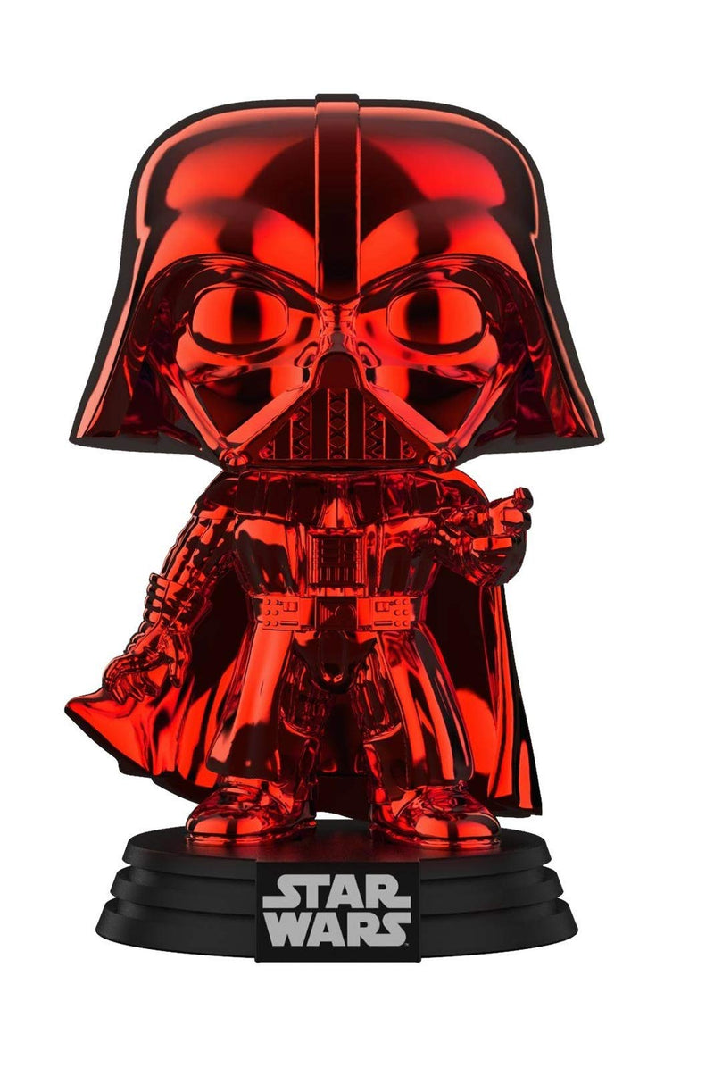 Pop! Funko Star Wars Darth Vader Red Chrome Exclusive Vinyl Figure